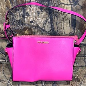 Steve Madden neon pink purse